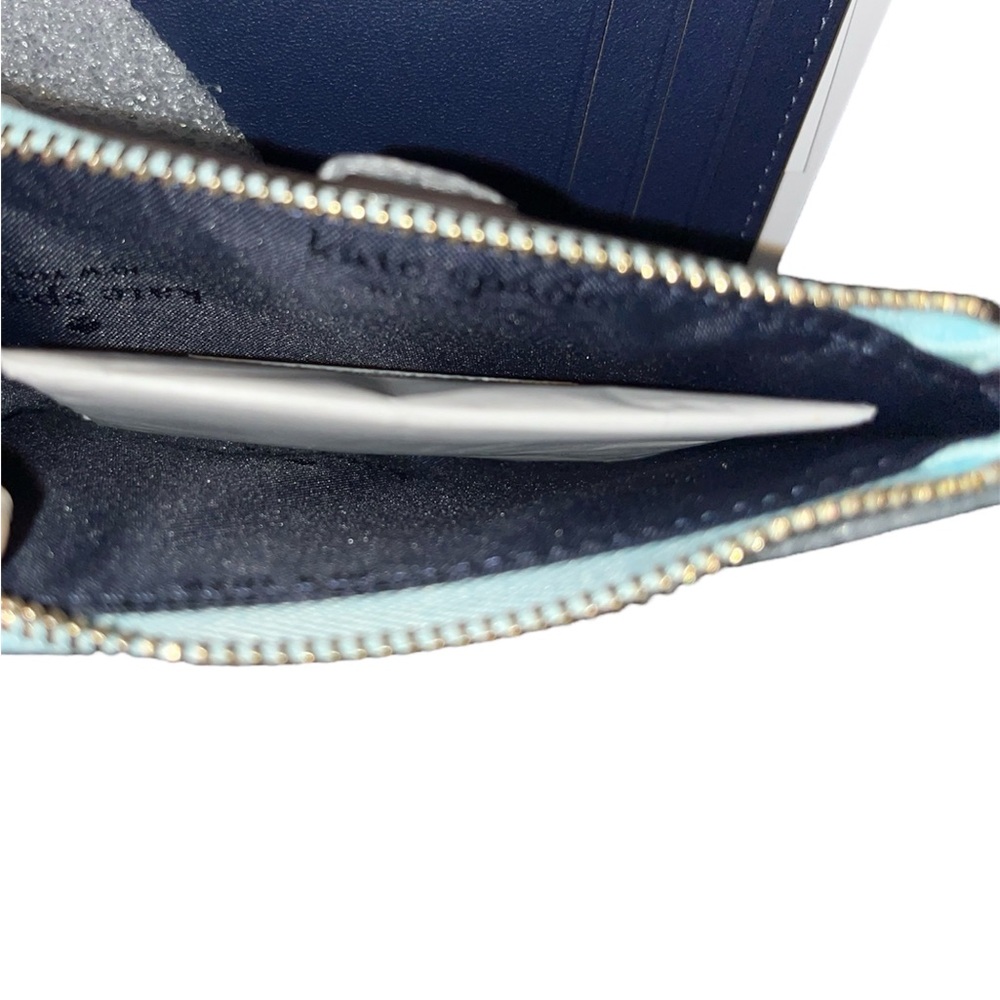 Kate Spade•Madison Blue Glow Small Zip Compact Wallet - Picture 5 of 12